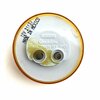 Truck-Lite Abs, Incandescent, Yellow Round, 1 Bulb, Marker Clearance Light, Pc, Pl-10, 12V 30257Y3